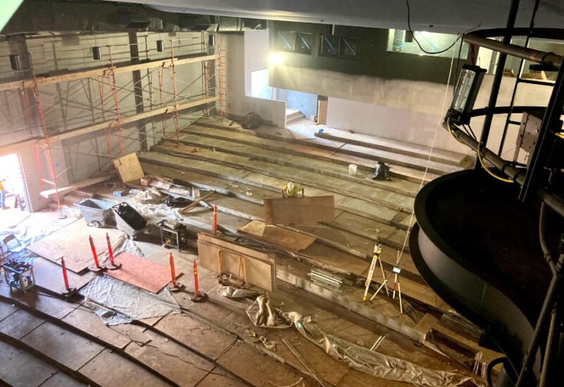 Construction Progress - Invest in Our New Theatre