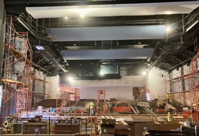 Construction Progress - Invest in Our New Theatre